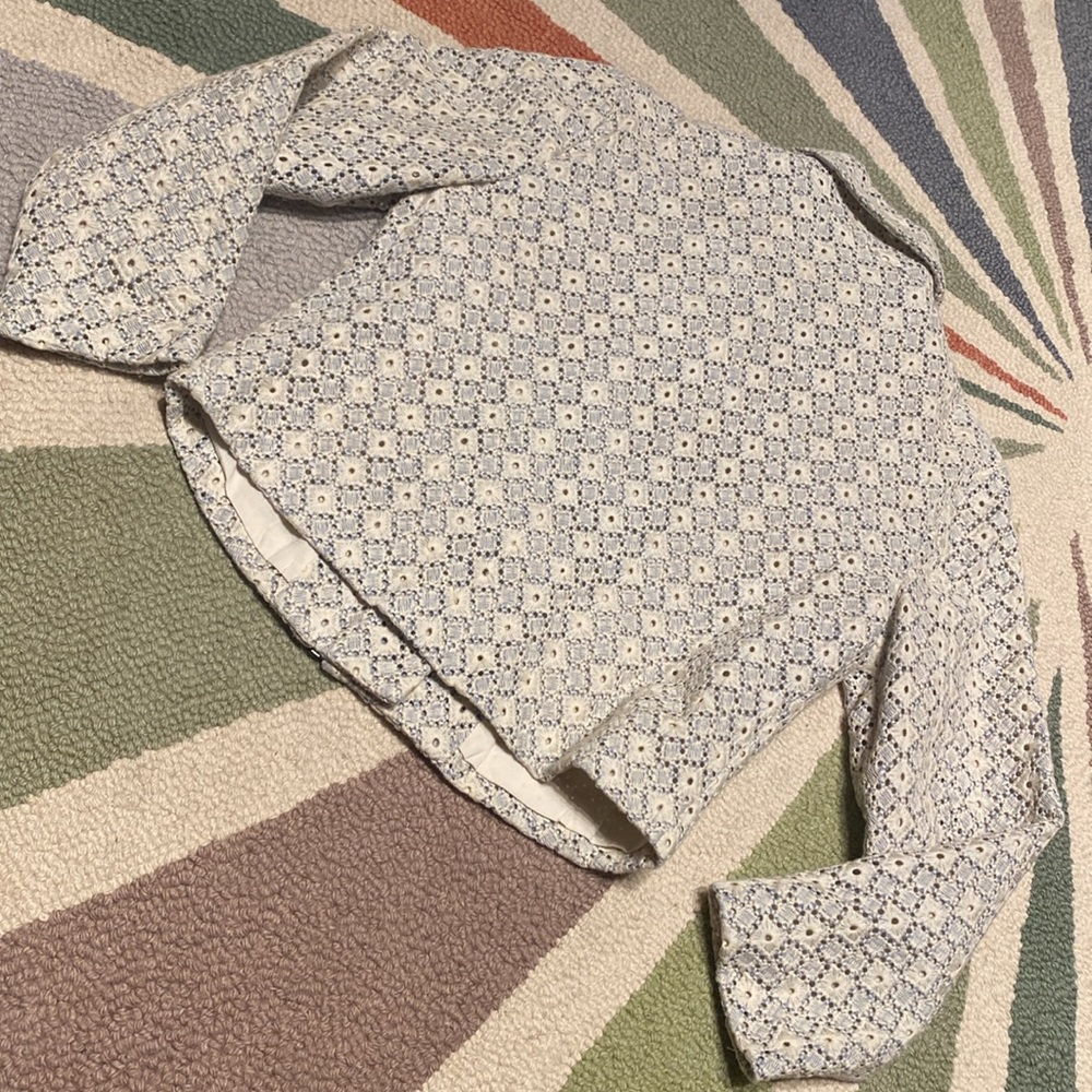 Anthro Dolan Rossi Eyelet Moto Jacket - Picture 5 of 8